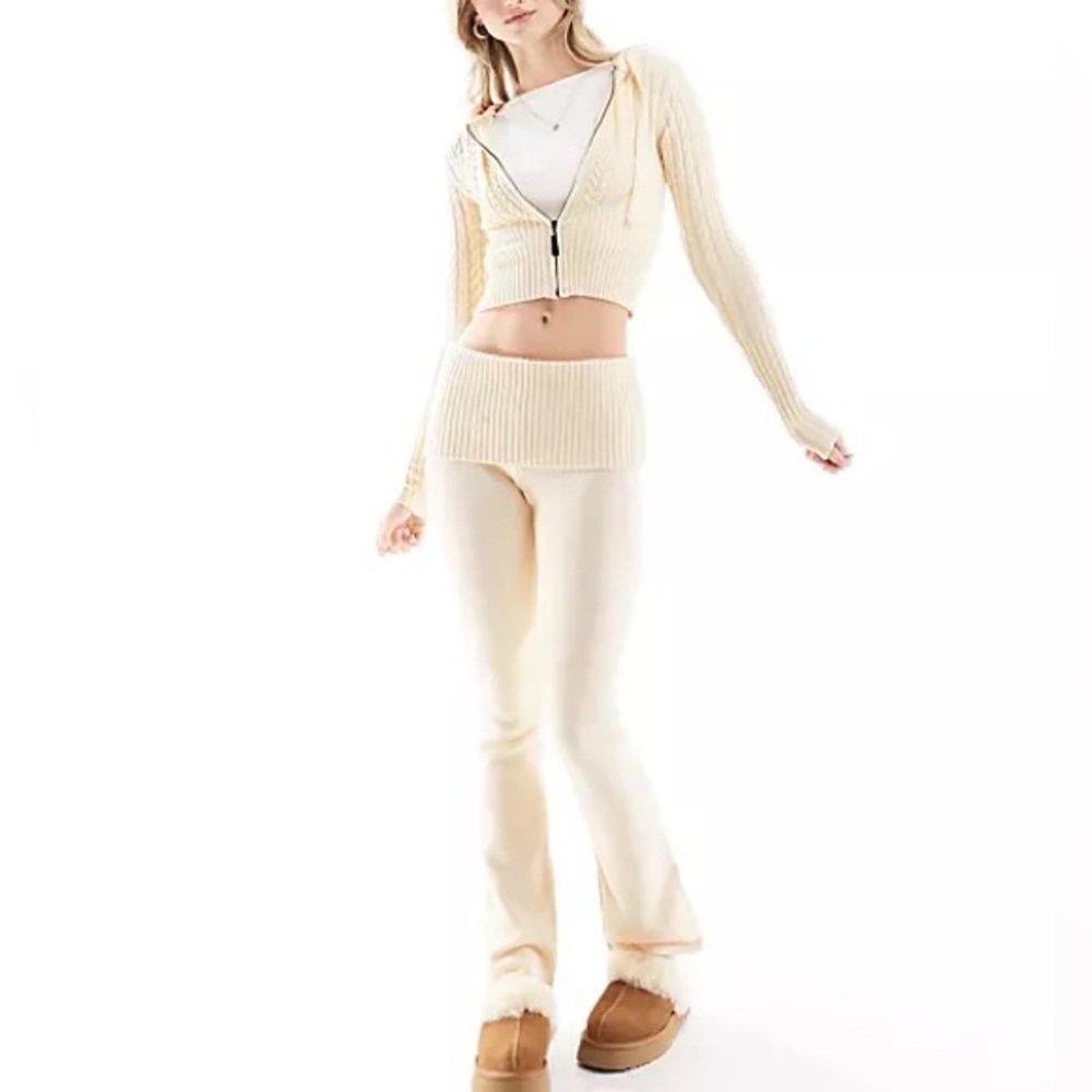 frankies bikinis full cloud knit set